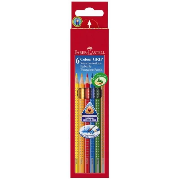 Farbičky Faber Castell Color Grip 2001 6ks 