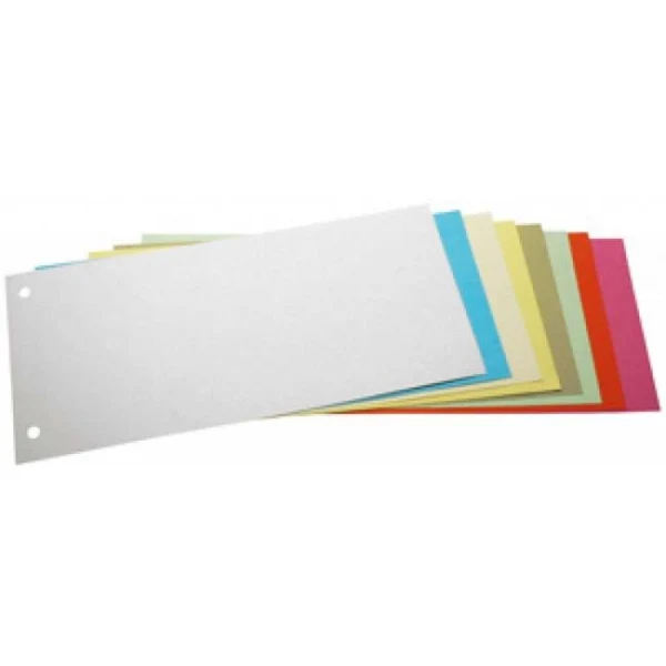 Kartónový rozraďovač Q-CONNECT úzky biely 