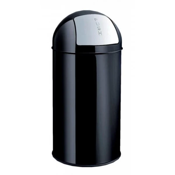 Kôš kovový Helit 30 ℓ čierny 