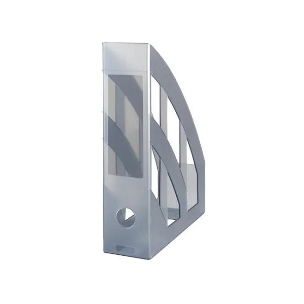 Stojan na časopisy Herlitz sivý 