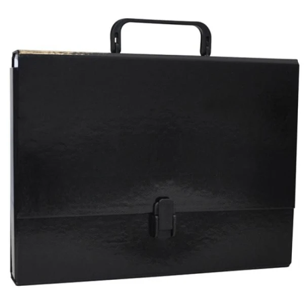 Aktovka s držadlom Office Products na dokumenty A4 čierna 