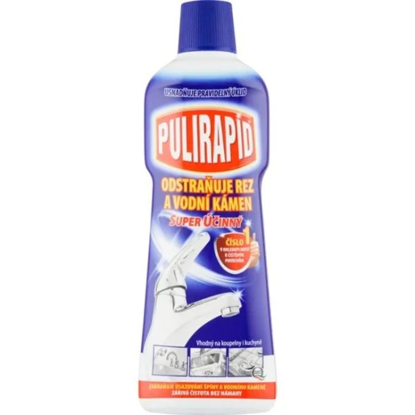 Pulirapid na hrdzu a vodný kameň 750 ml 