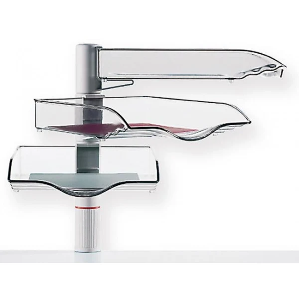 Otočné boxy CopySwinger III 3 úrovne sivé 