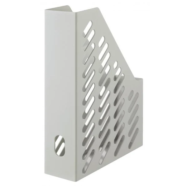 Stojan na časopisy KARMA eko-sivý 