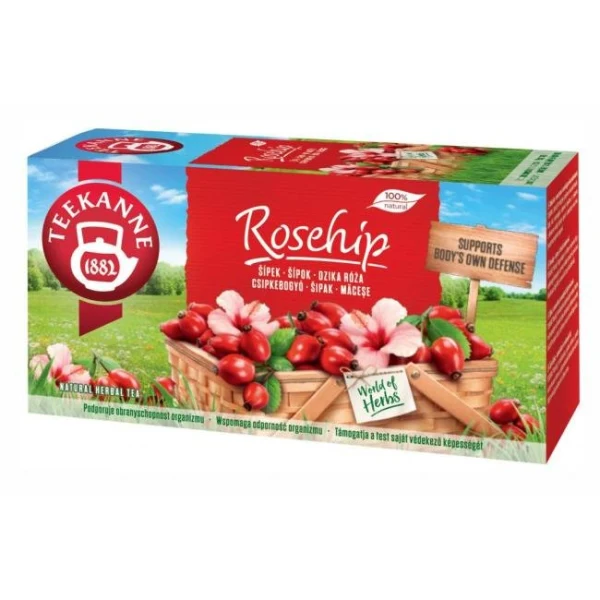Čaj TEEKANNE bylinný Šípka HB 20 x 2,7g 