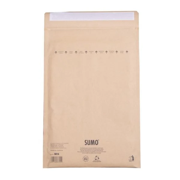 Bublinkové obálky recyklované SUMO 23,5x34cm hnedé 