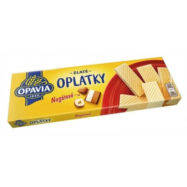 Zlaté oblátky nugátové 146g 