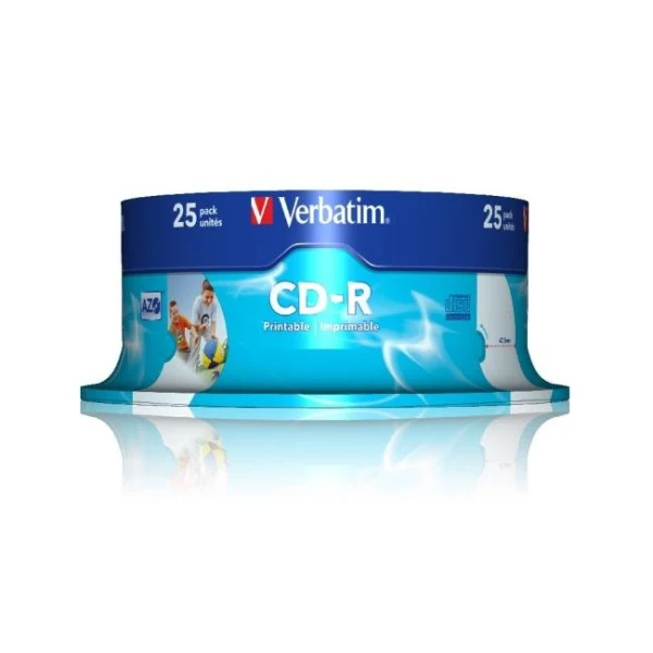 Verbatim CD-R 25 ks printable cake 