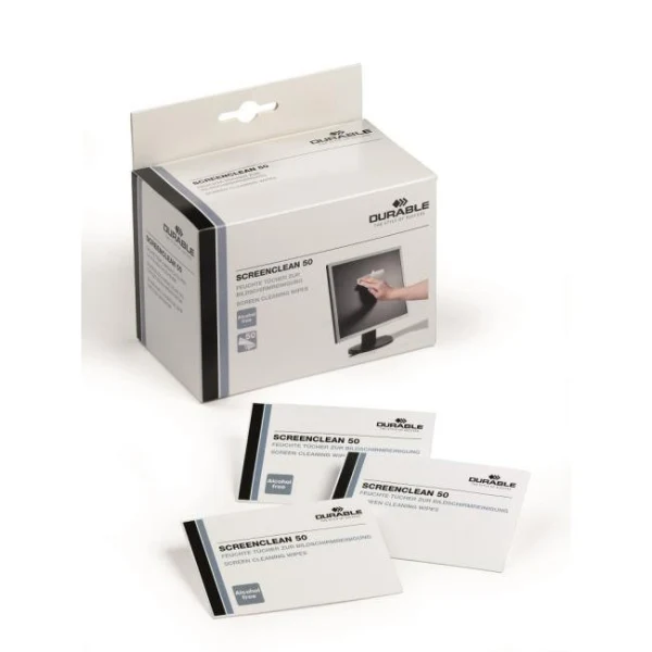 Samostatné utierky na obrazovky Screenclean 50 ks 