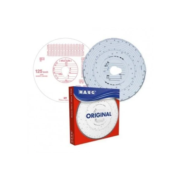 Tachografické kotúče HAUG ORIGINAL Combi, 125 km/h 