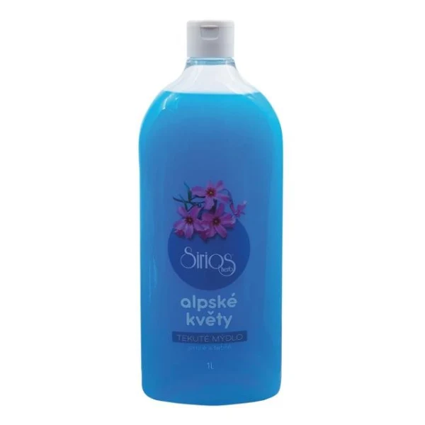 Sirios Herb tekuté mydlo 1 l - Alpské kvety 