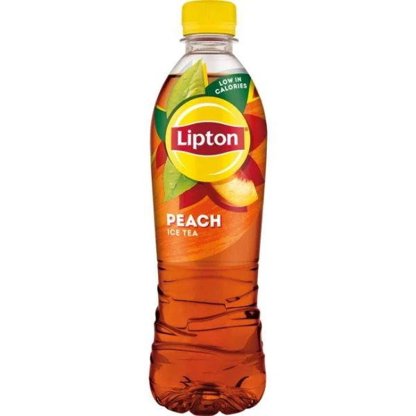 Čierny ľadový čaj Lipton broskyňa 12 x 0,5 ℓ 