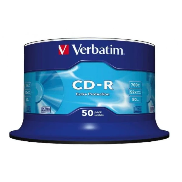 Verbatim CD-R 700 MB cake50 Extra 