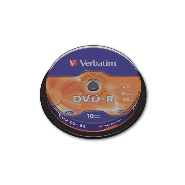 Verbatim DVD-R 16x cake10 