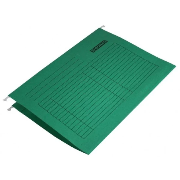 Závesný obal DONAU zelený 25 ks 