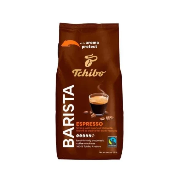Káva Tchibo Barista Espresso zrnková 1 kg 