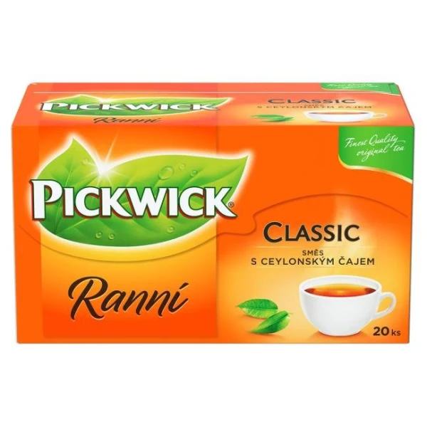 Čaj PICKWICK čierny ranný 25 x 1,75g / 20x1,75g 