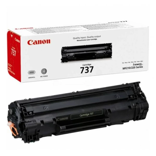 Toner Canon CRG-737 black (2.400 str.) pre i-SENSYS MF211/MF212/MF216/MF217/MF226/MF229