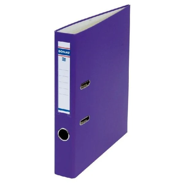 Zakladač pákový DONAU poloplastový 5cm fialový 