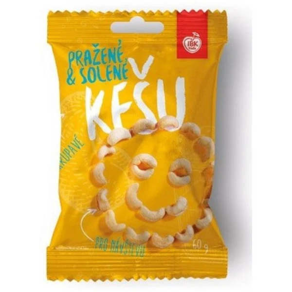 Kešu pražené solené IBK 60 g 