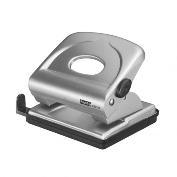 Dierovačka Rapid FMC 25 na 25 listov strieborná 