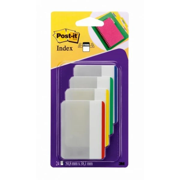 Post-it index silný široký klasické farby 50,8 x 38 mm 