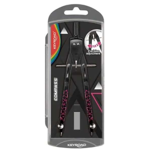 Kružidlo KEYROAD kovové, mix farieb 