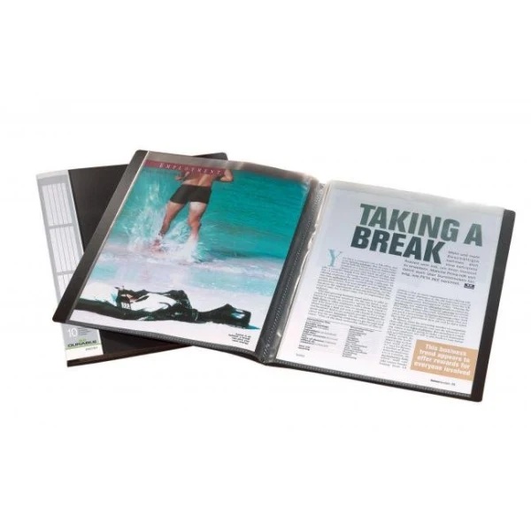 Katalógová kniha 10 DURALOOK čierna 