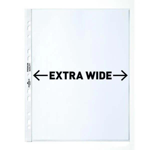 Euroobal DURABLE A4 maxi extra široký lesklý 90mic 50ks 