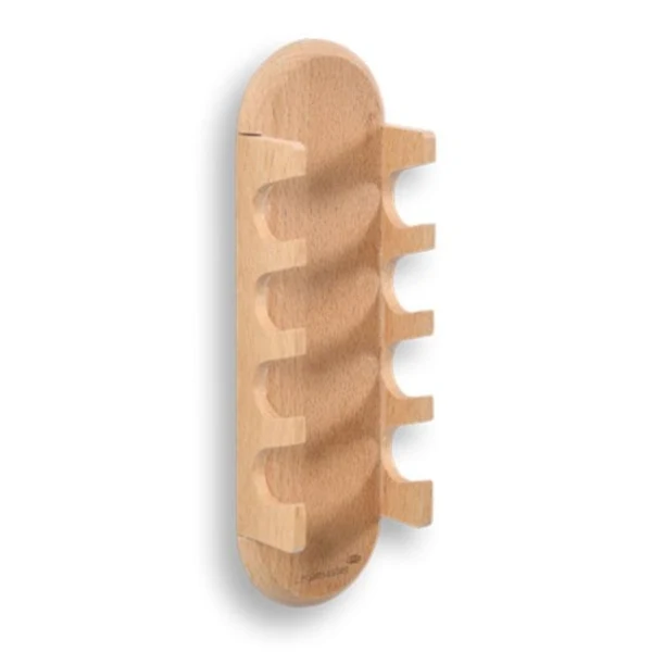 Držiak popisovačov pre sklenené tabule drevený 