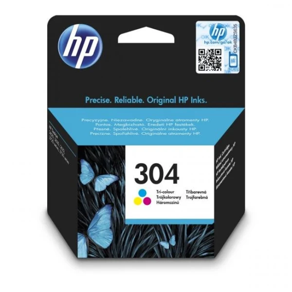 Atramentová náplň HP N9K05AE HP 304 color (100 str.) pre DeskJet 2620/2630/3750/3760/3762