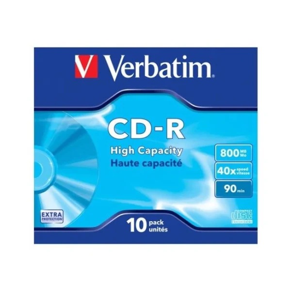 Verbatim CD-R klas.obal 800MB 