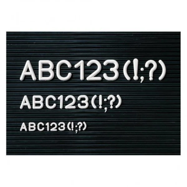 Dodatková sada písmen 20 mm 