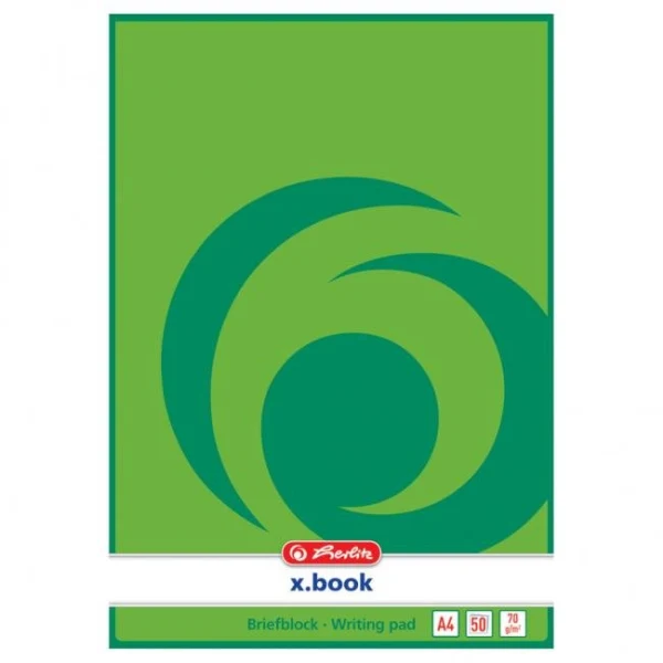 Blok poznámkový čistý Herlitz A4 50 listov 