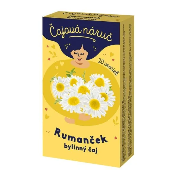 Čaj LEROS bylinný Čajová náruč rumanček 20 x 1 g 