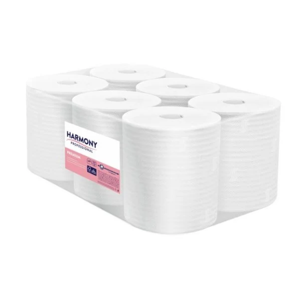 Papierové utierky v rolke 2-vrstvové 100% celulóza Autocut, návin 130 m 