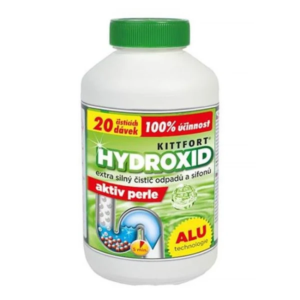 Hydroxid sodný čistič odpadov 1 kg 