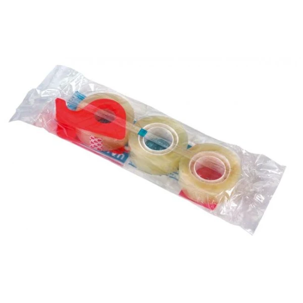 Lepiaca páska DONAU 15 mm x 10 m s dispenzorom 3ks 