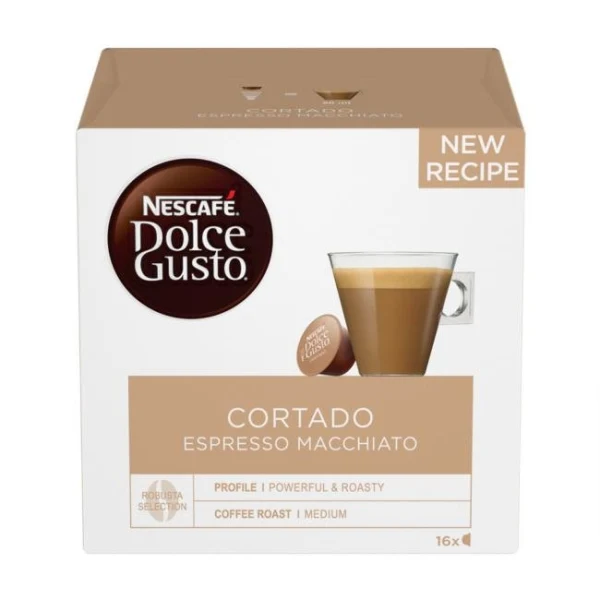 Kávové kapsule DOLCE GUSTO Cortado (16 ks) 