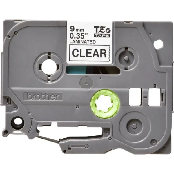 Samolepiaca páska Brother TZe-121 9 mm priehľadná/čierna 