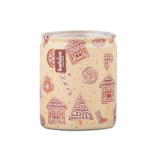 Bolsius Sklo 68x80 mm Cukrovinky, vonná sviečka 