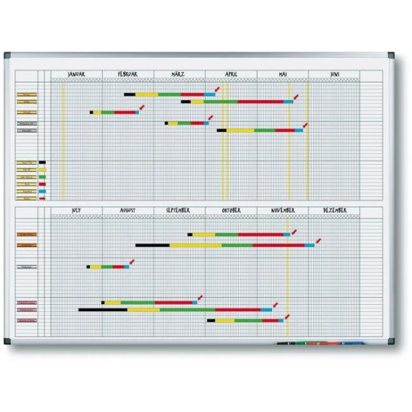 Plánovacia tabuľa ročná PREMIUM 90x120 cm 