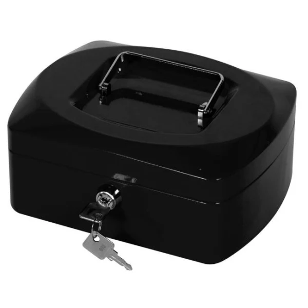 Pokladnička Q-CONNECT 205x85x160mm čierna 