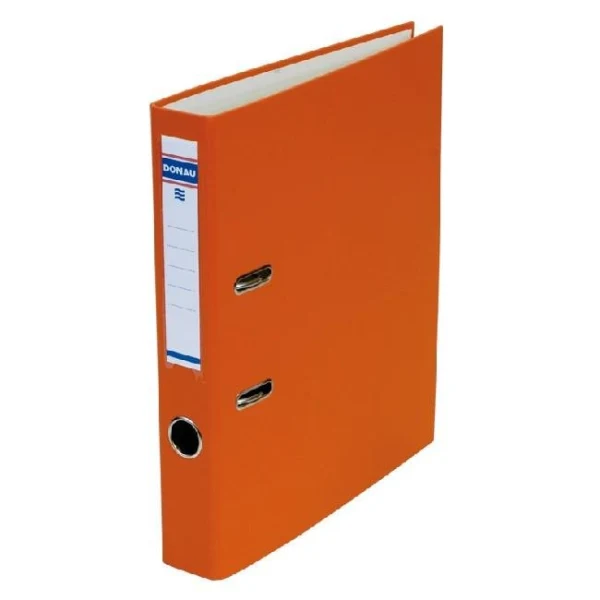 Zakladač pákový DONAU poloplastový 5cm oranžový 