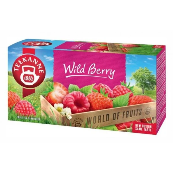 Čaj TEEKANNE ovocný Wild Berry HB 20 x 2g 