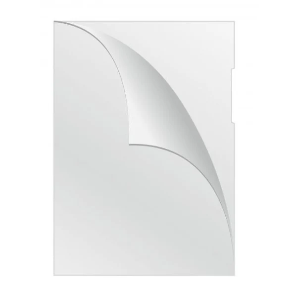 Obal L na dokumenty Q-CONNECT lesklý 160mic 100ks 