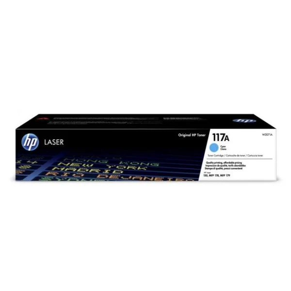 Toner HP W2071A HP 117A cyan (700 str.) pre Color Laser 150a/ MFP 178nw/179fnw