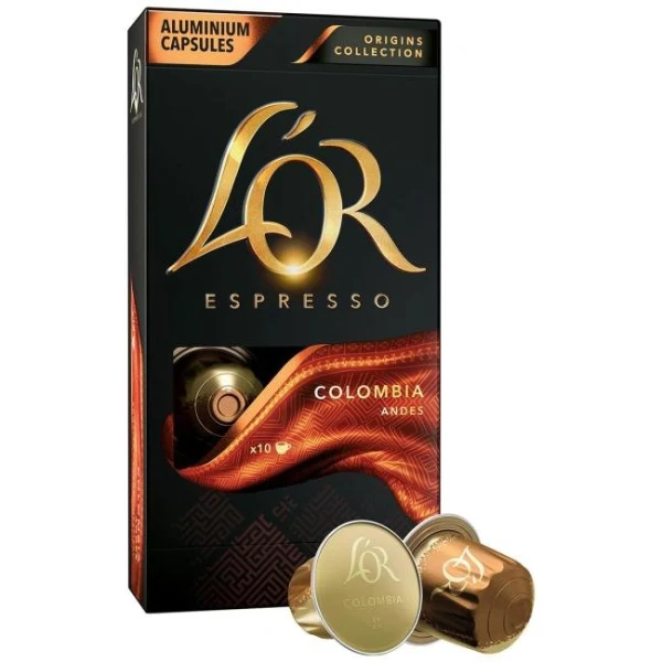 Kapsule L´OR Colombia 10 kapsúl 52 g 