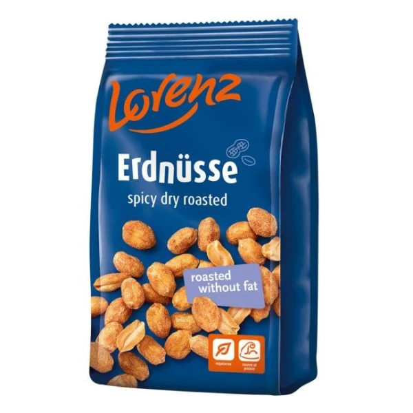Arašidy Lorenz korenené-pikantné 150 g 