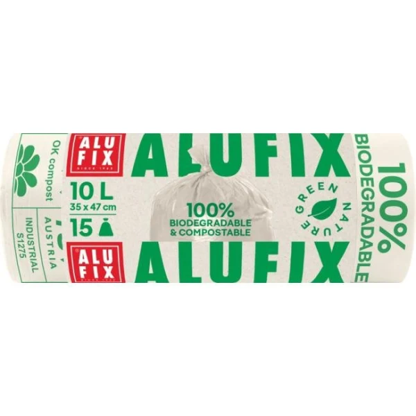 Vrecia kompostovateľné na bio odpad 10l/15 ks 